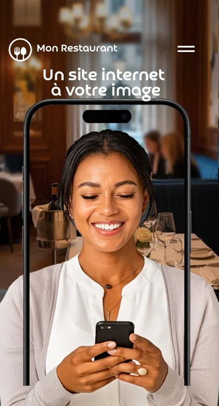 création de site internet personnalisé pour restaurant