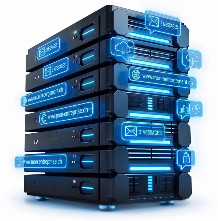 serveur hebergement web pour site internet lausanne